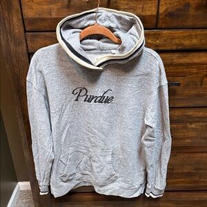 Purdue Gray Men's Hoodie